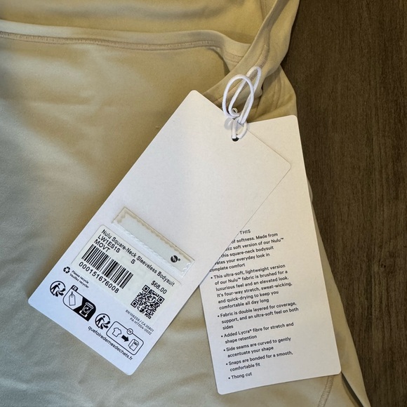 Lululemon Wundermost Swuare Neck Bodysuit - Picture 5 of 6